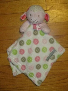 Blankets & Beyond Lamb Buttons Security Blanket/Lovey - Picture 1 of 7