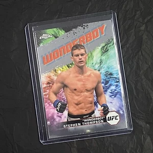 2024 TOPPS - CHROME UFC - STEPHEN THOMPSON - WONDERBOY - Bild 1 von 2
