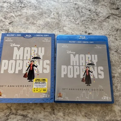 Mary Poppins (Blu-ray/DVD, 2013, 2-Disc Set, 50th Ann. Edition) - Image 1 of 3