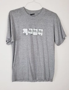 Vtg Eric Haze Graffiti Artist Shirt Size Large Gray Circa 1998 1999 - Picture 1 of 12