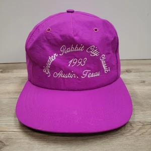VINTAGE Greater Rabbit City klassische Mütze Kappe Riemen hinten Golf hergestellt in den USA Herren 90er - Bild 1 von 8
