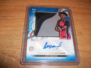 2022-23 Topps Inception OTE Basketball Ausar Thompson Jumbo Relic Auto Card 1/10 - Picture 1 of 3