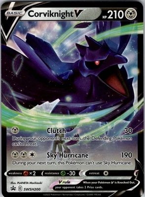 Corviknight V Promo SWSH: Sword & Shield Promo Cards SWSH200 NM Holo - Image 1 of 2