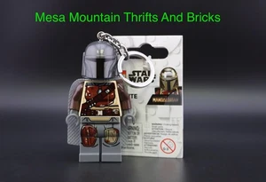LEGO® Star Wars The Mandalorian Keychain Light Minifig LEDLITE Key Flashlight - Picture 1 of 9