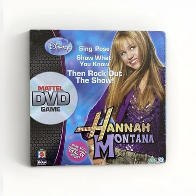 NEW & SEALED Disney Hannah Montana DVD Game Age 6+ Mattel Music XMAS PRESSIE - Image 1 of 2