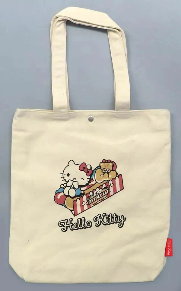 Borsa Hello Kitty Canvas Tote "Sanrio Characters" - Immagine 1 di 1