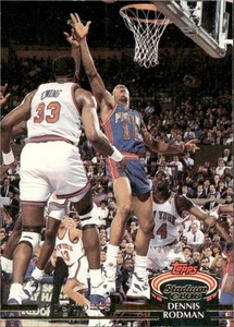 Dennis Rodman - 1992-93 Topps Stadium Club Basketball #314 - Bild 1 von 2