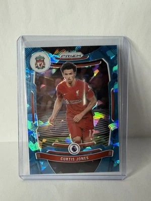 CURTIS JONES 2021-22 Panini Prizm EPL Premier League Blue Ice /75 Soccer  - Image 1 of 2