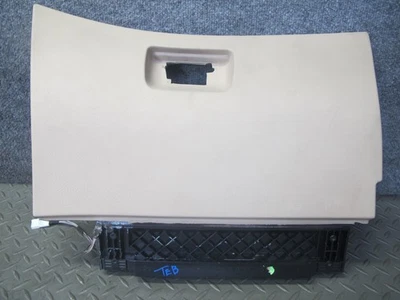 01-06 BMW E46 CONVERTIBLE DASH GLOVE BOX STORAGE COMPARTMENT DOOR LID BEIGE OEM - Image 1 of 4