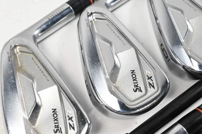Srixon ZX7 MK II Irons 2023 / 4-PW / Stiff Flex LA Golf L-Series Shafts - Image 1 of 4