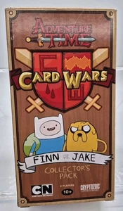 ADVENTURE TIME CARD WARS FINN VS JAKE COMPLETE 2013 CRYPTOZOIC B7 - Foto 1 di 8