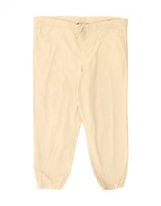 Vans Herren Loose Fit Jogginghose Cropped Hose Große W42 L26 Beige Baumwolle AH09 - Bild 1 von 3