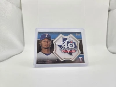 Parche conmemorativo 2013 Topps Manufactured Yu Darvish #CP-5 parche Foto 1 de 2