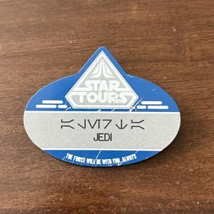 Star Tours Jedi Darsteller Namensschild Selten!! 2015 - Bild 1 von 2