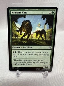 Kraven's Cats quasi nuovo, MTG, Marvel's Spider-Man, Magic the Gathering, 104 - Foto 1 di 2