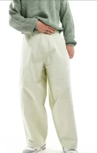 Asos Oversized Baggy Cargo in Ecru - Bild 1 von 6