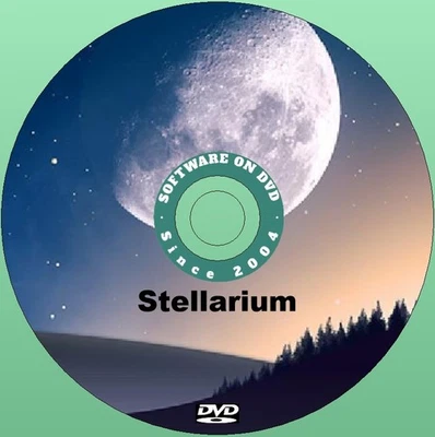 Latest Stellarium Planetarium Software App & User Manual, Astronomy Guide on DVD - Image 1 of 4