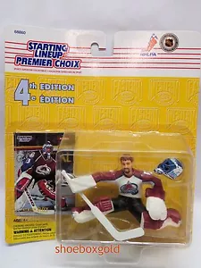 PATRICK ROY, Colorado Avalanche, 1996 Edition Starting Lineup Figure, High Grade - Picture 1 of 2