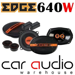 BMW Mini One R50 EDGE 640 Watts Front & Rear Car Speaker Kit1 - Picture 1 of 1