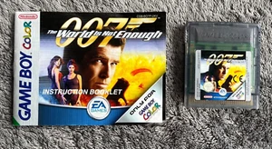 Nintendo game boy color James bond the world is not enough 2001, with booklet - Picture 1 of 2