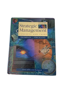 Strategic Management Concepts & Cases 13th Ed McGraw Hill Thompson Strickland - Bild 1 von 6
