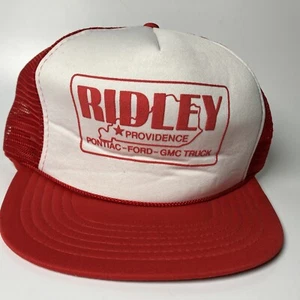 RIDLEY Providence Pontiac Ford Gmc Truck Trucker Hat Mesh SnapBack  KY - Picture 1 of 12