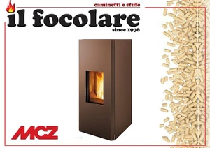 STUFA A PELLET MCZ MAKO COMFORT AIR MATIC 8 M1+ - PELLET STOVE - - Foto 1 di 3