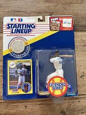 1991 Starting Lineup DARRYL STRAWBERRY Figure Card Coin LA Dodgers MLB  SLU NEW