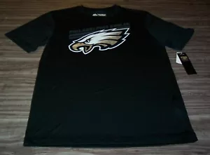 PHILADELPHIA EAGLES NFL FOOTBALL PULLOVER Coolbase JERSEY T-SHIRT MEDIUM NEW - Picture 1 of 4