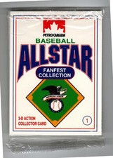 1991 MBL All Star FanFest Collection Petro-Canada Unopened Pack