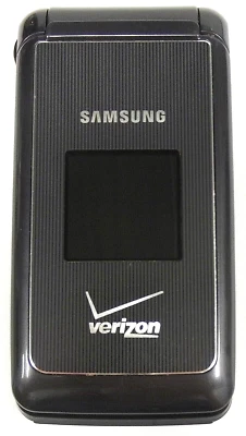 Samsung Haven SCH-U320 - Charcoal Gray ( Verizon ) No Camera Flip Phone - Image 1 of 3