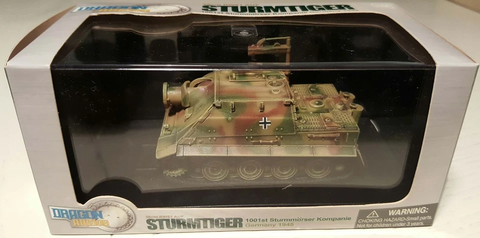 DRAGON ARMOR 1/72 Sturmtiger, 1001st Sturmmorser Kompanie, Germany 1945 60026 - Immagine 1 di 1