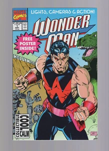Wonder Man #1 - Marvel 1991 - Free Poster Inside Book - Very High Grade - Picture 1 of 2