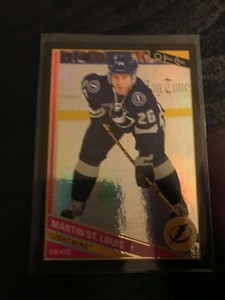 13/14 UPPER DECK OPC MARTIN ST. LOUIS BLACK RAINBOW PARALLEL 99/100 SP UD #268