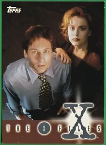 X-Files Season 1 album card # 0; Mulder & Scully. Topps 1995 - Picture 1 of 2