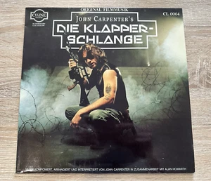John Carpenter Die Klapperschlange (Excape from New York) Vinyl LP Soundtrack - Picture 1 of 7