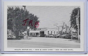 Gasolinera B&W WOLFE MOTOR CO & SINCLAIR ~ WICHITA, KS - Imagen 1 de 2