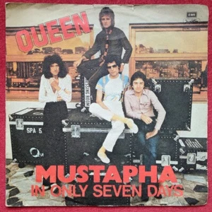 Queen - Mustapha / Dreamers Ball 7" UNIQUE COVER rare Yugoslavia 1979 Mispress - Picture 1 of 3