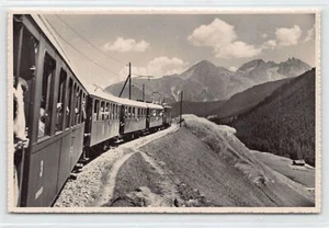 Schweiz - Tavetsch (GR) Furka-Oberalp-Bahn. Blick gegen Piz Muraun und Piz Casch - Picture 1 of 2