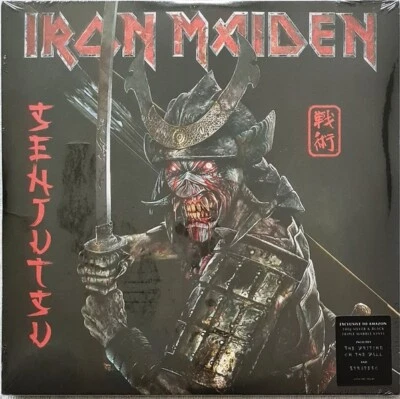 Iron Maiden – Senjutsu - 3X VINYL,PICTURE DISC,SPECIAL EDT,Silver & Black Marble - Immagine 1 di 4