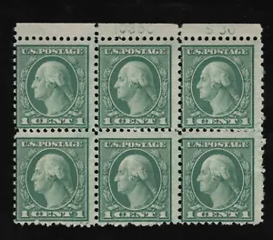 Scott #538 Plate Block of 6 with "S30" NH Never Hinged - Picture 1 of 2