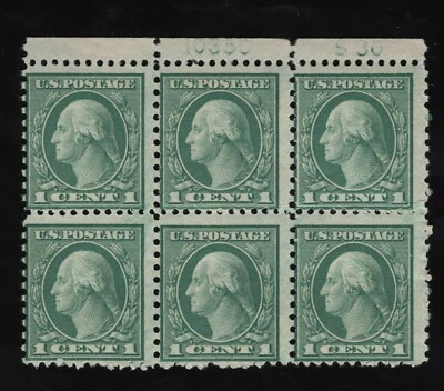 Scott #538 Plate Block of 6 with "S30" NH Never Hinged - Image 1 of 2