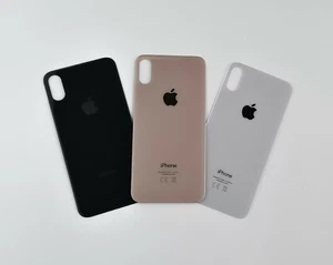 IPHONE XS MAX BACK GLASS BIG HOLE EU CE with/out pre-installed 3M sticker - Afbeelding 1 van 2