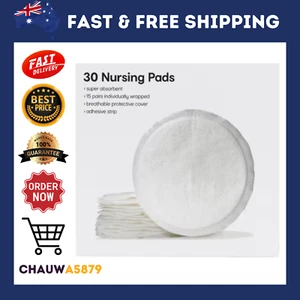 30pack Disposable Individual pack Nursing Pads - Picture 1 of 4
