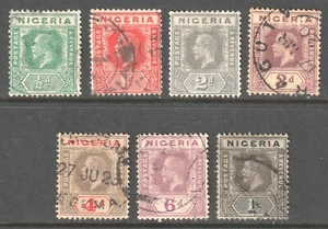 NIGERIA 1914 - 33 KING GEORGE V - Bild 1 von 2