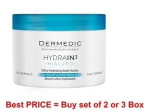 Dermedic Hydrain Body Butter Ultra-feuchtigkeitsspendende Körperbutter, 225 ml - Bild 1 von 9