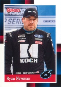 Ryan Newman 2021 Panini Donruss Racing NASCAR Retro 1988 Card #148 Roush Fenway