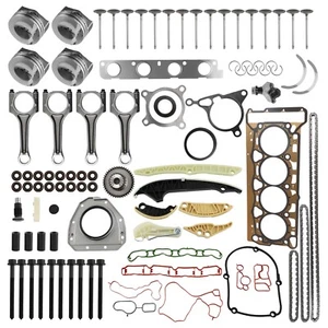 Engine Overhaul Rebuild Kit For Audi VW 2.0 TFSI A4 Q5 Jetta CCTA 06H 107 591L - Picture 1 of 10