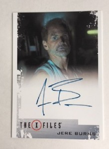  X-Files Seasons 10 & 11 Jere Burns as Dr. Randolph Luvenis Autograph, Limited