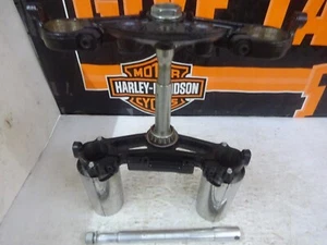 Harley BAGGER OEM despegue 49 mm triple árbol/eje/cubiertas y eje 2014L Touring - Imagen 1 de 15